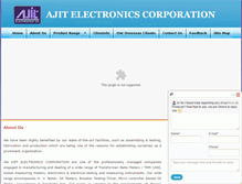 Tablet Screenshot of ajithvtesters.com